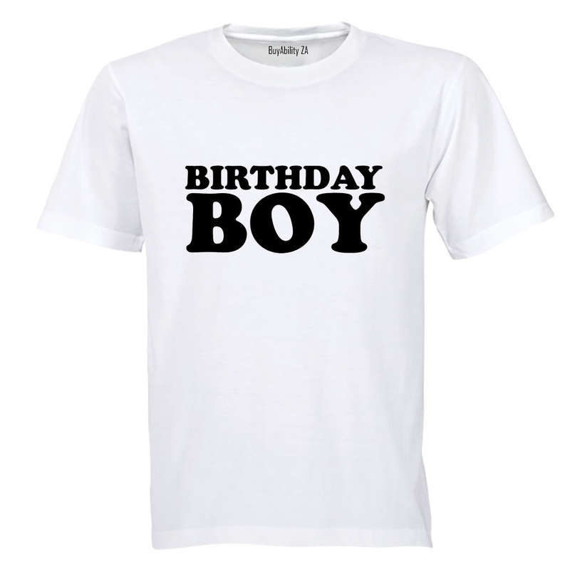 Birthday Boy - Adults - T-Shirt