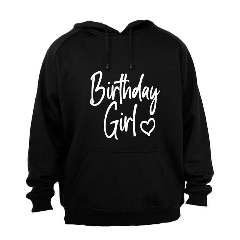 Birthday Girl - Love Heart - Hoodie