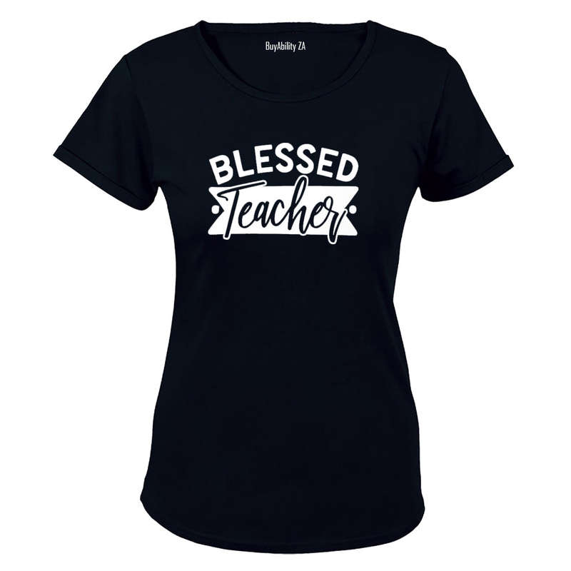 Blessed Teacher - Ladies - T-Shirt