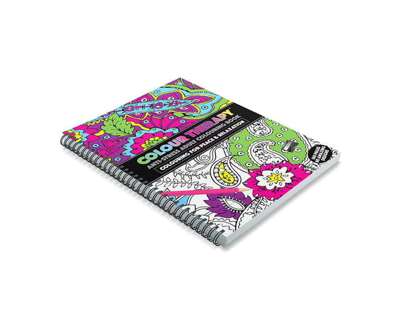 Adult Anti Stress Colouring Book  A5