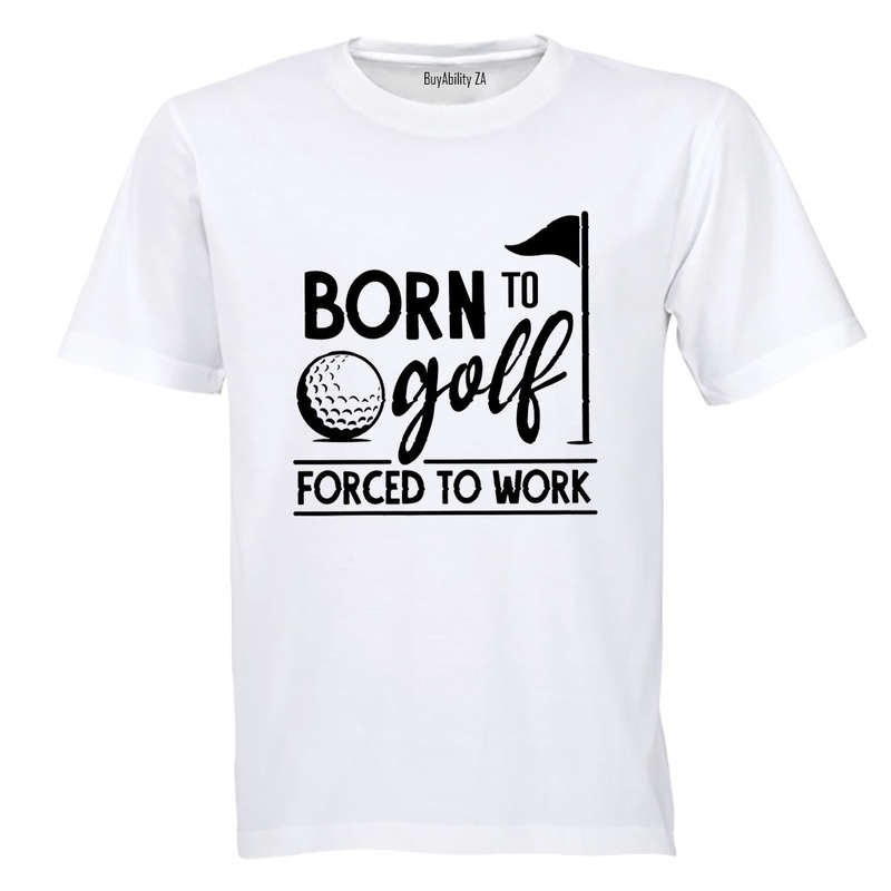 Born to Golf - Adults - T-Shirt