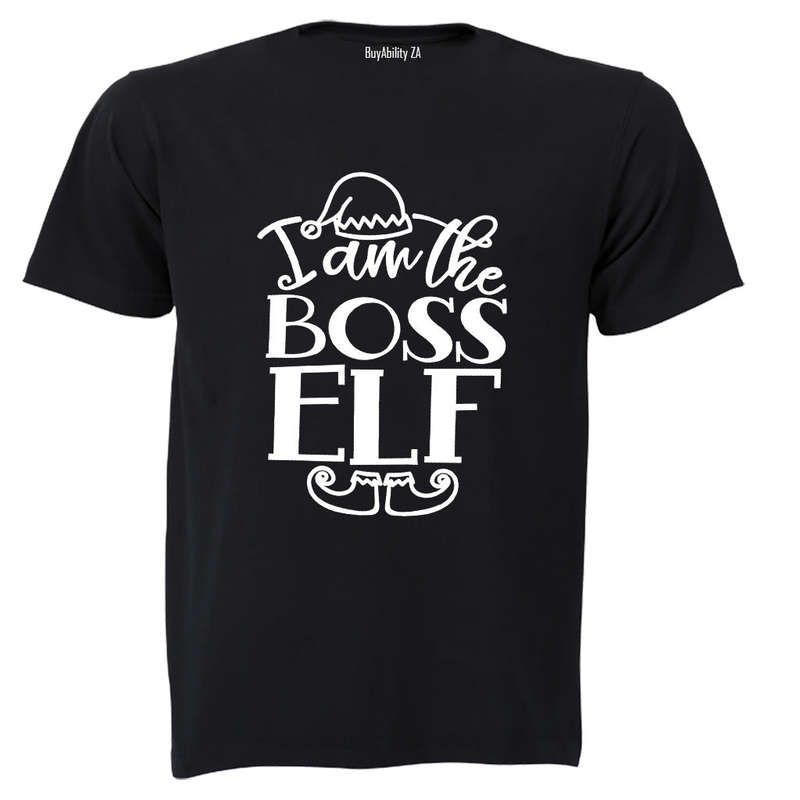 Boss Elf - Christmas - Adults - T-Shirt