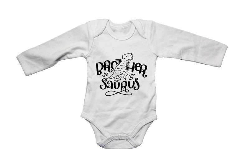 Brother-saurus Dinosaur - Baby Grow