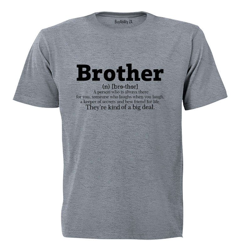 Brother Definition - Adults - T-Shirt