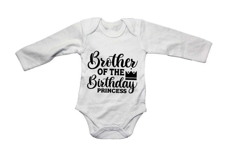 Brother of the Birthday Princess - Baby Grow