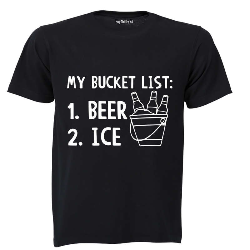 My Bucket List - Adults - T-Shirt
