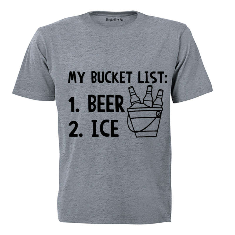 My Bucket List - Adults - T-Shirt