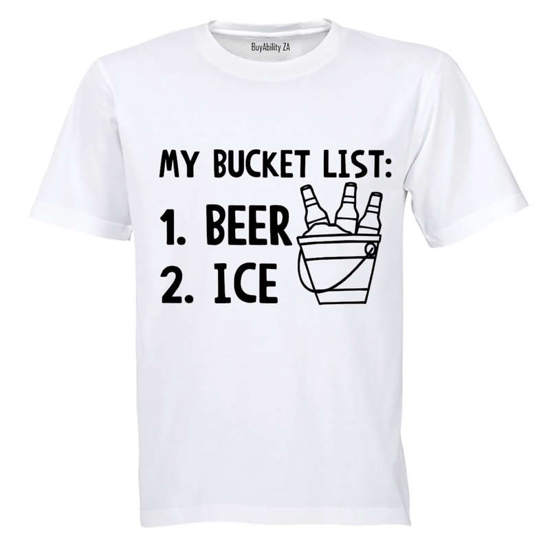 My Bucket List - Adults - T-Shirt