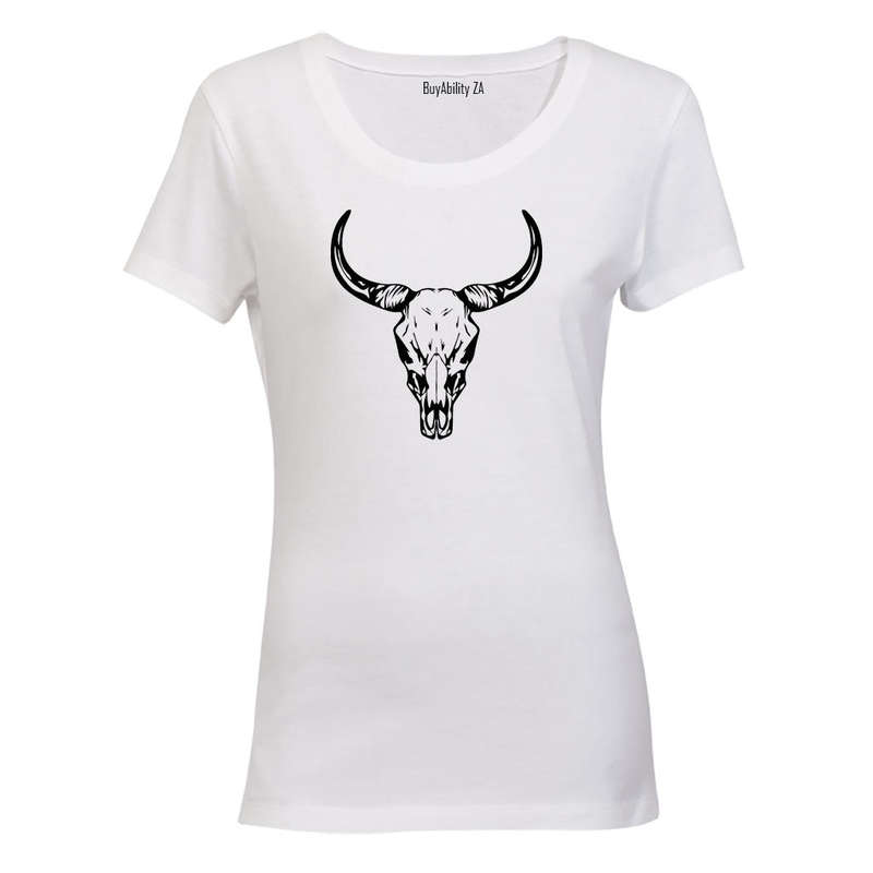Bull Skull - Ladies - T-Shirt