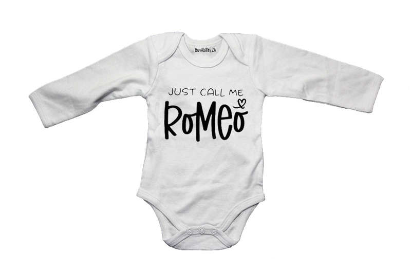 Call Me Romeo - Valentine - Baby Grow