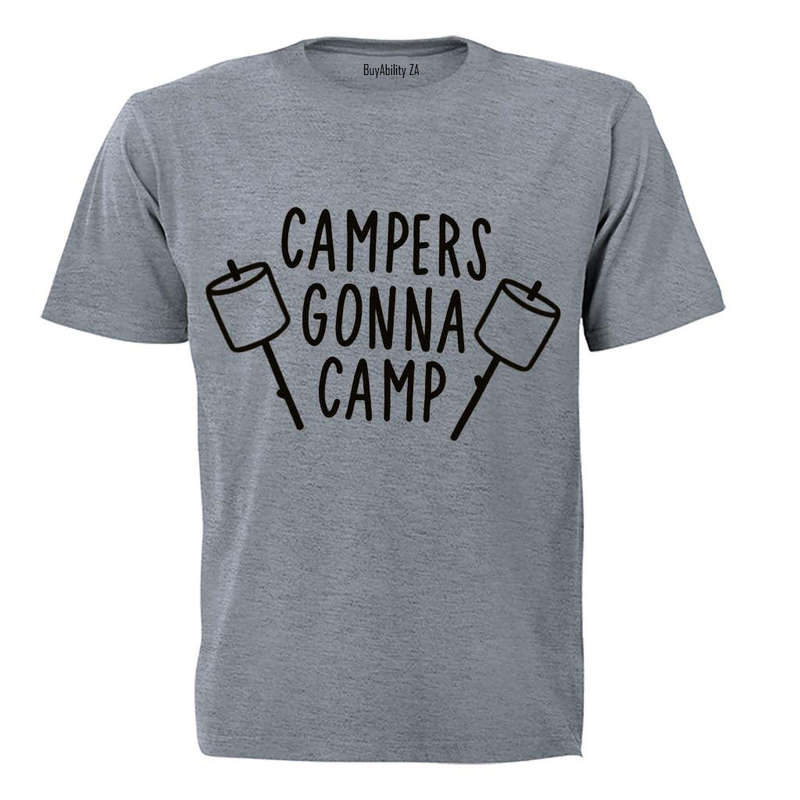 Campers Gonna Camp - Kids T-Shirt