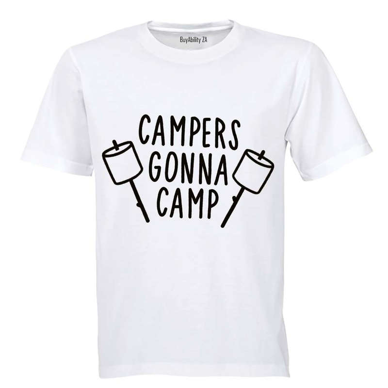 Campers Gonna Camp - Kids T-Shirt