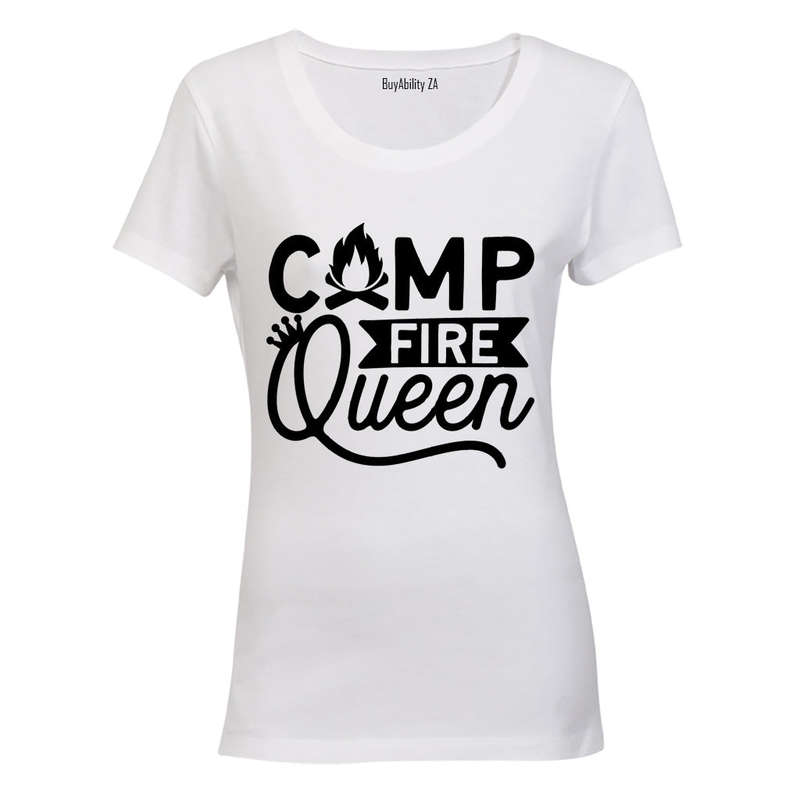 Camp Fire Queen - Ladies - T-Shirt
