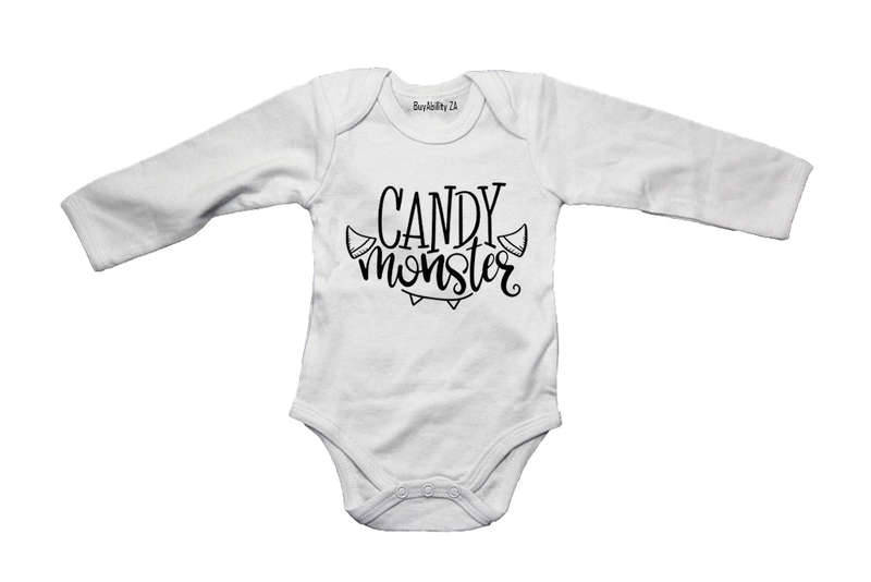 Candy Monster - Halloween - Baby Grow