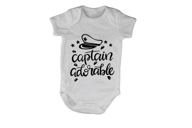 Captain Adorable - Baby Grow
