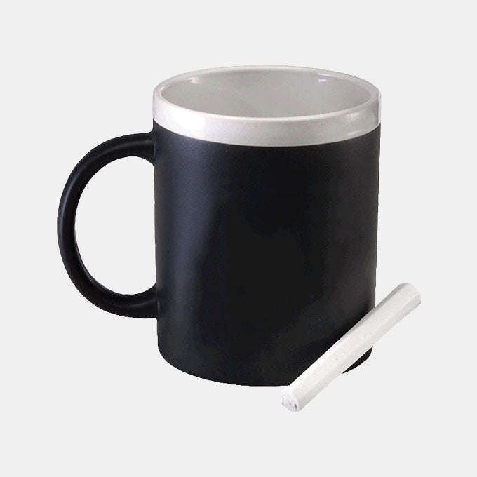 300ML STONEWARE CHALK BOARD MUG