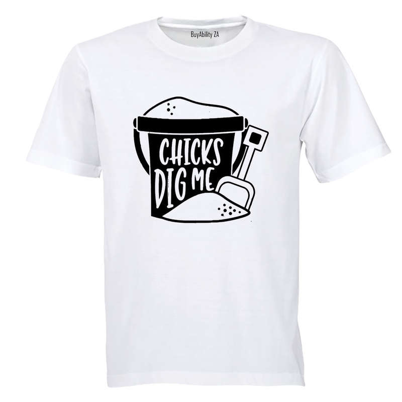 Chicks Dig Me - Bucket + Spade - Kids T-Shirt