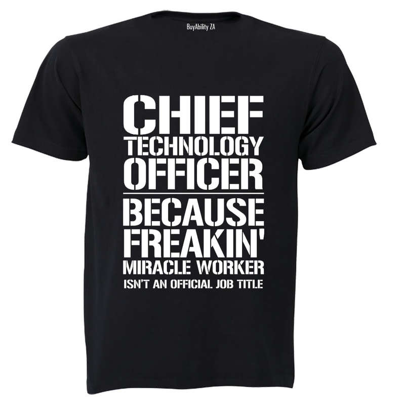 Chief Technology Officer - Adults - T-Shirt