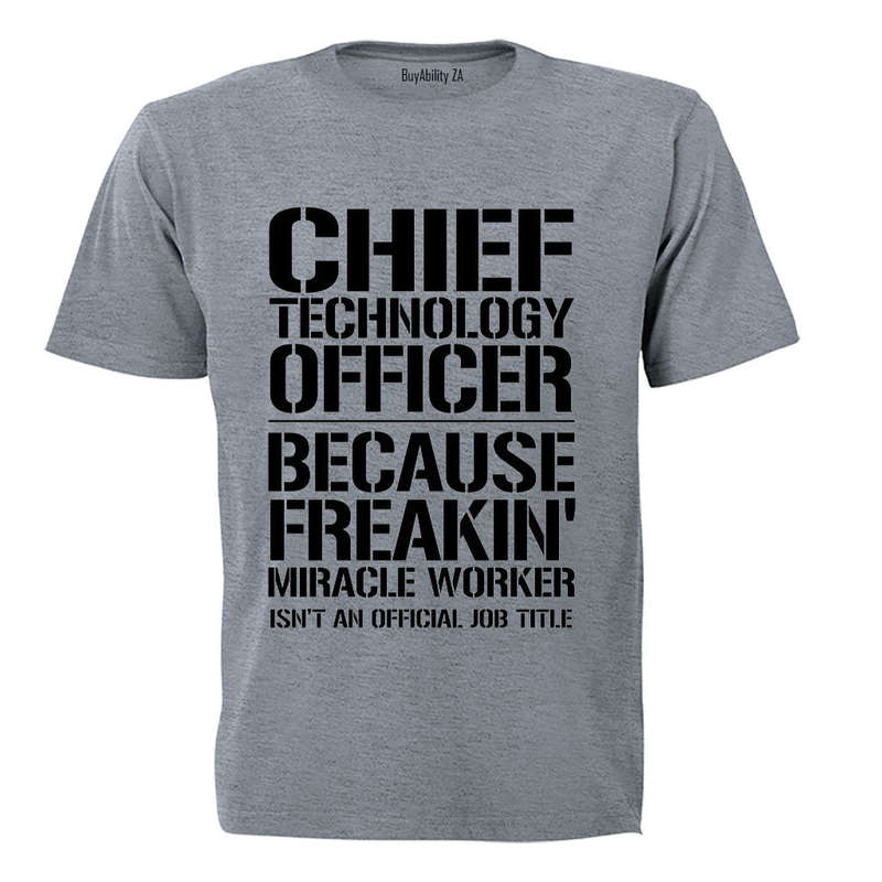 Chief Technology Officer - Adults - T-Shirt
