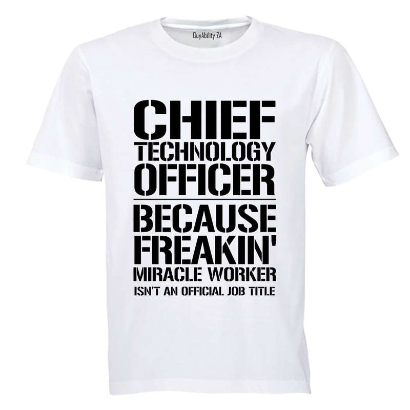 Chief Technology Officer - Adults - T-Shirt