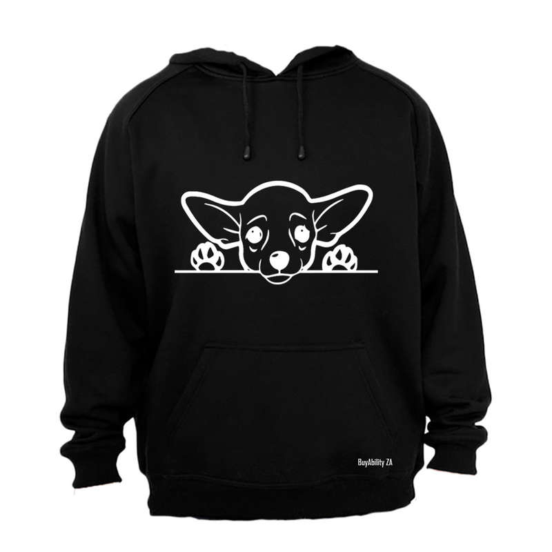 Chihuahua Peeking Dog - Hoodie