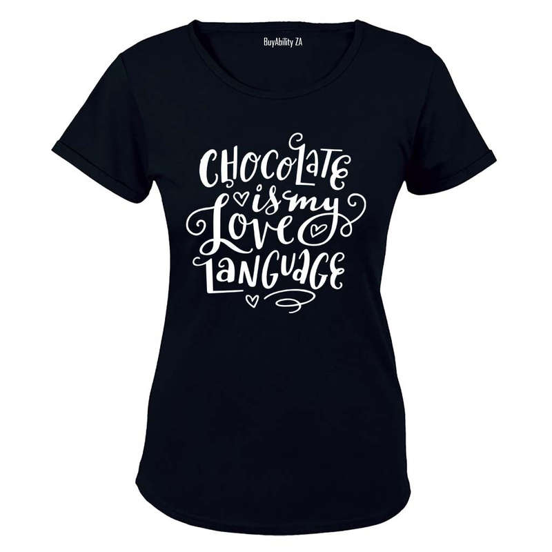 Chocolate - Love Language - Ladies - T-Shirt