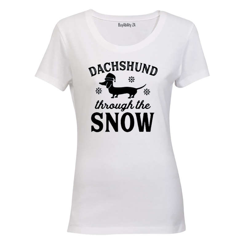 Christmas - Dachshund - Ladies - T-Shirt