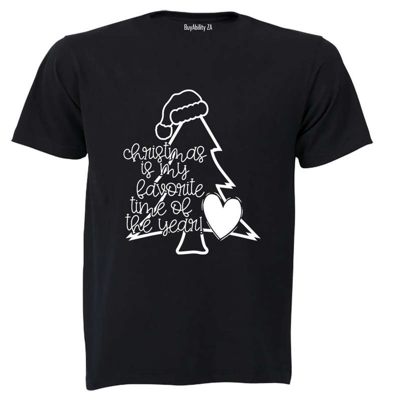 Christmas - Favorite Time - Adults - T-Shirt