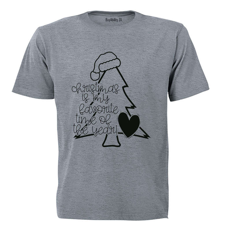 Christmas - Favorite Time - Adults - T-Shirt