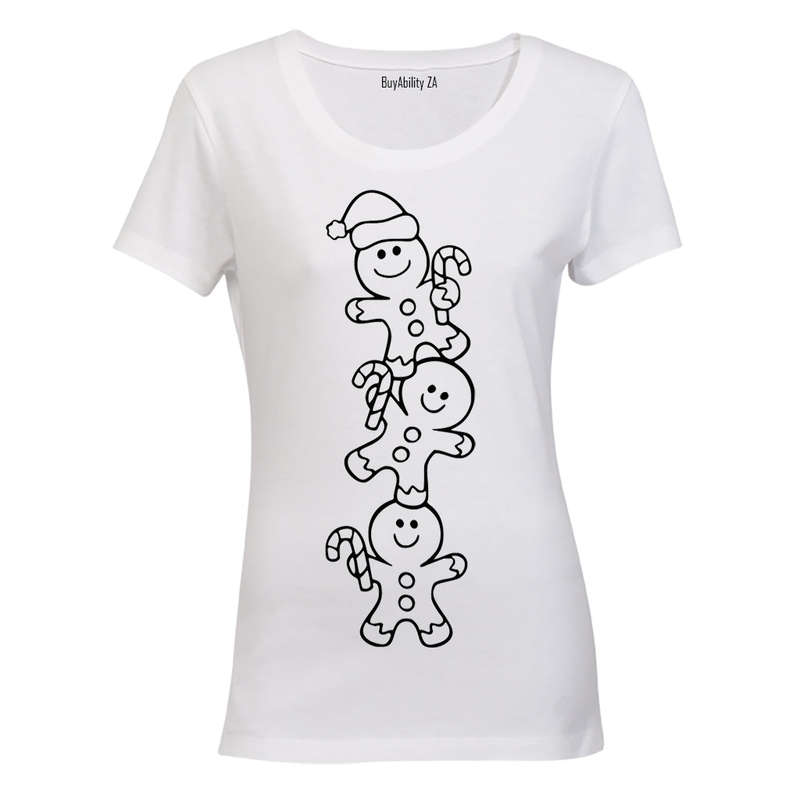Christmas Cookie Tower - Ladies - T-Shirt