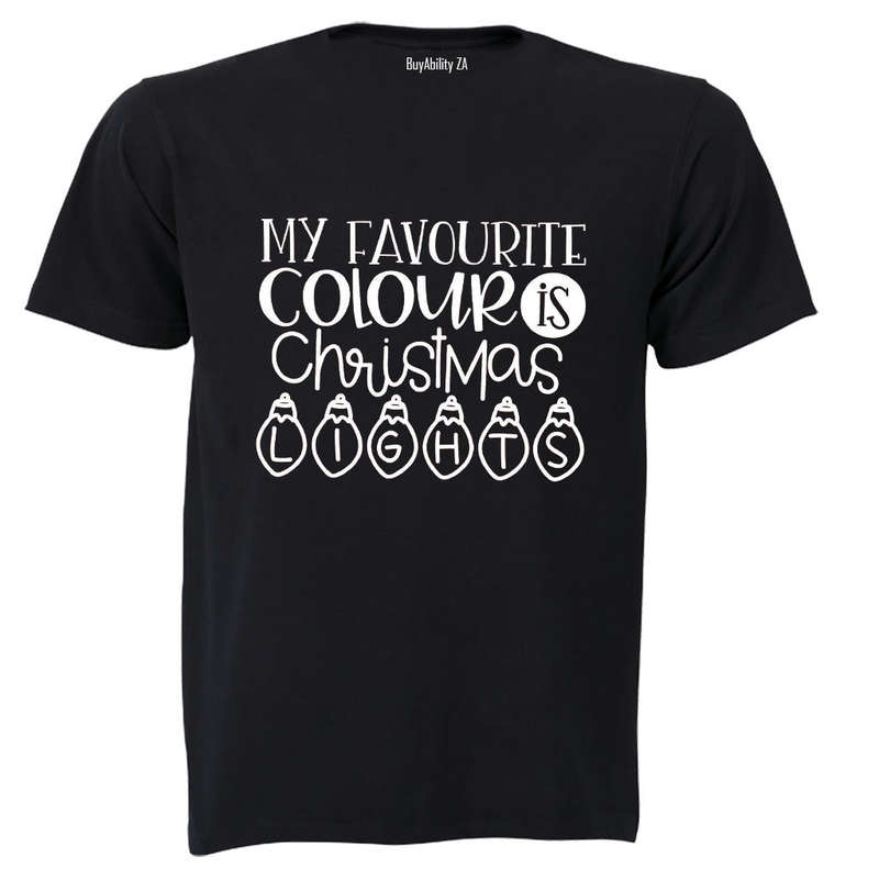 Christmas Lights - Adults - T-Shirt