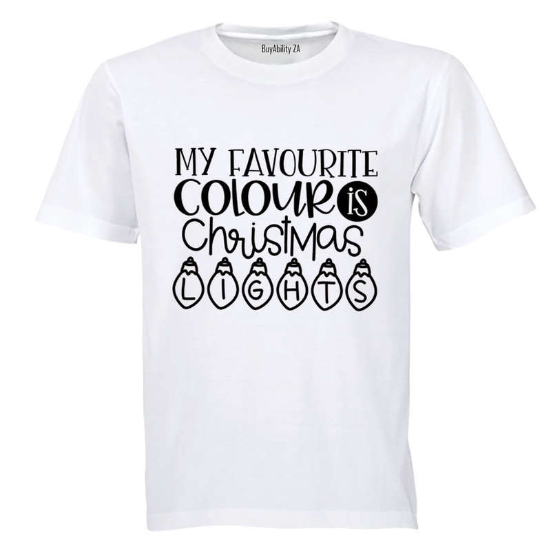 Christmas Lights - Adults - T-Shirt