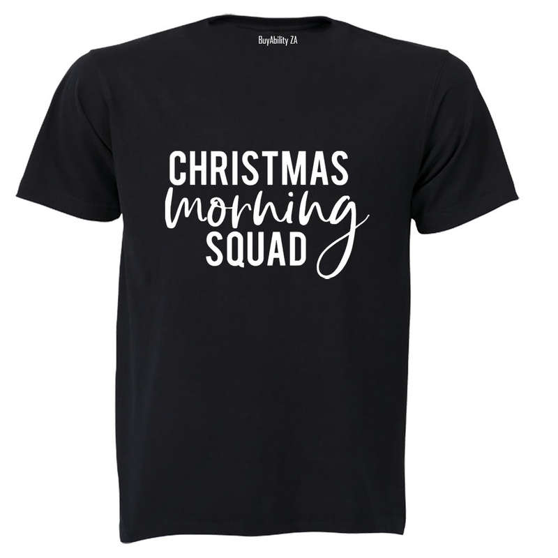 Christmas Morning Squad - Adults - T-Shirt