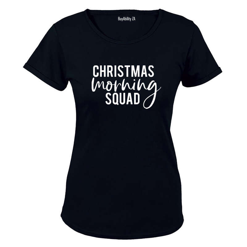 Christmas Morning Squad - Ladies - T-Shirt