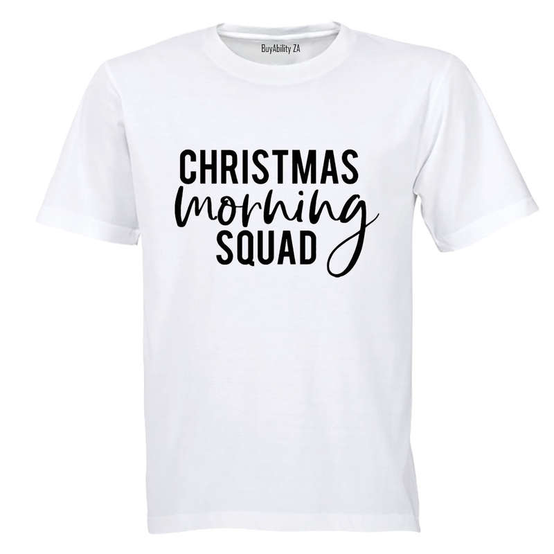 Christmas Morning Squad - Adults - T-Shirt