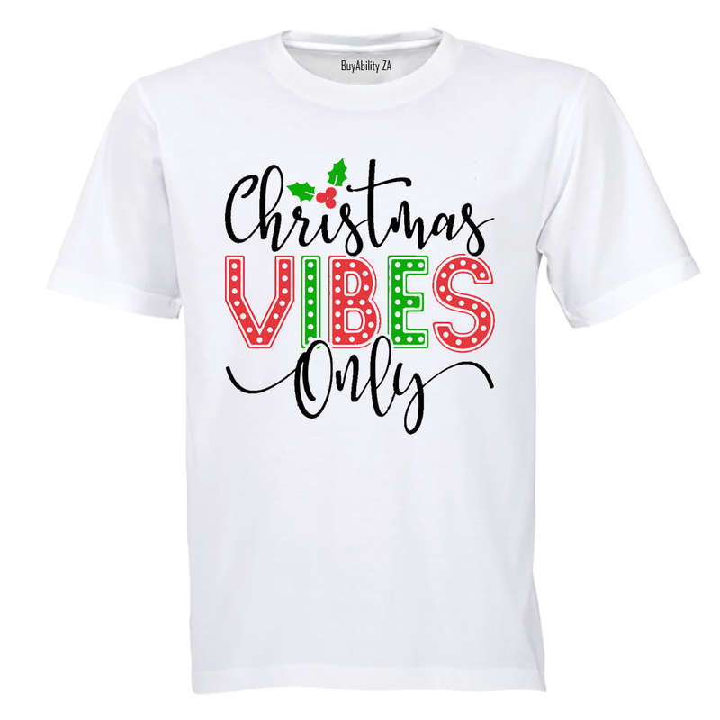 Christmas Vibes Only - Kids T-Shirt