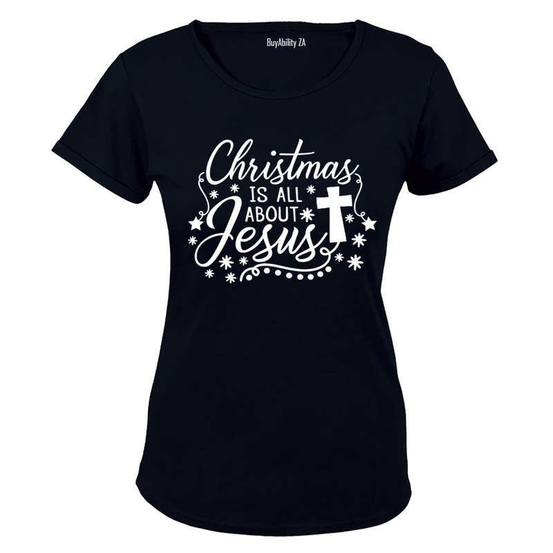 Christmas is All About Jesus - Ladies - T-Shirt