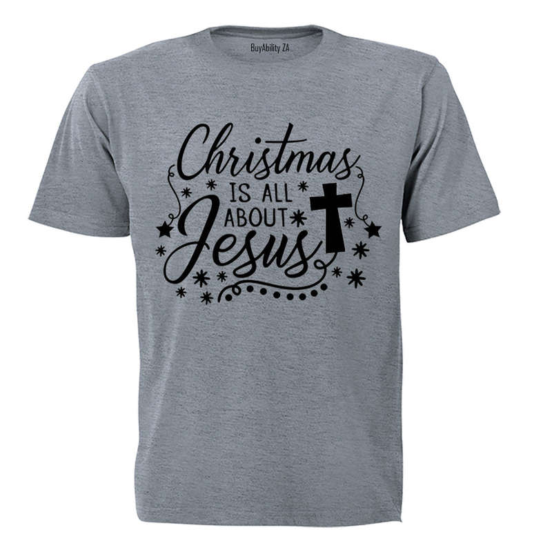 Christmas is All About Jesus - Adults - T-Shirt