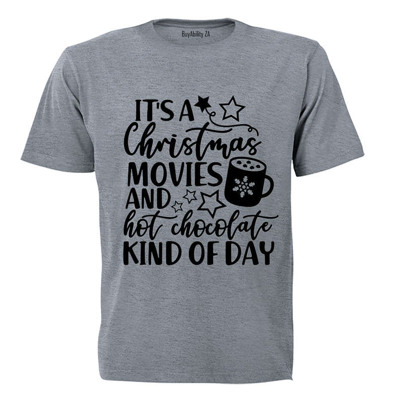 Christmas Movies and Hot Chocolate - Kids T-Shirt