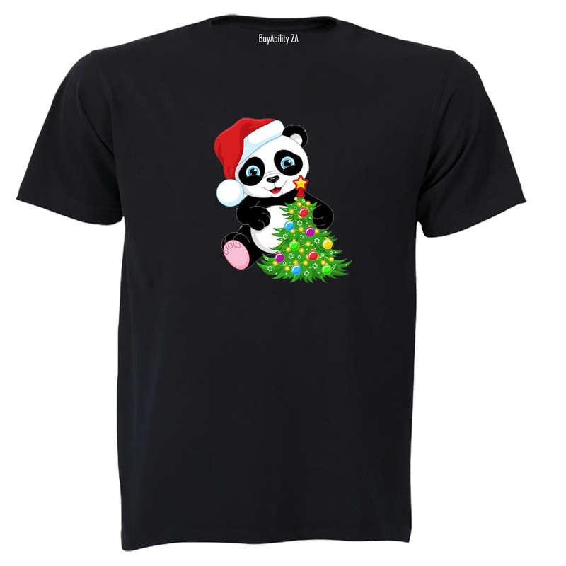 Christmas Panda - Kids T-Shirt