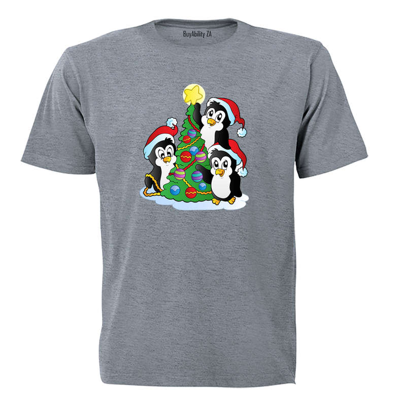 Christmas Penguins - Kids T-Shirt