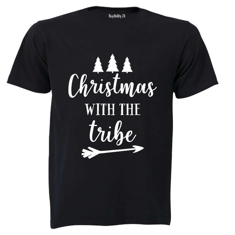 Christmas With My Tribe - Adults - T-Shirt