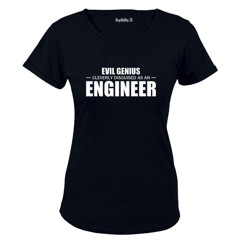 Cleverly Disguised As An Engineer - Ladies - T-Shirt