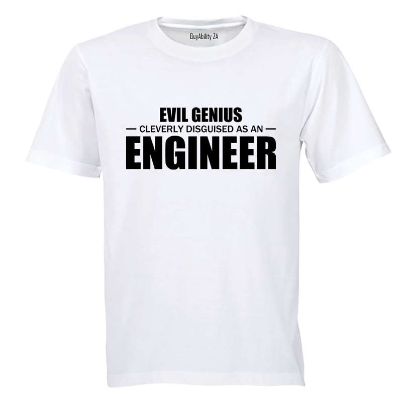 Cleverly Disguised As An Engineer - Adults - T-Shirt