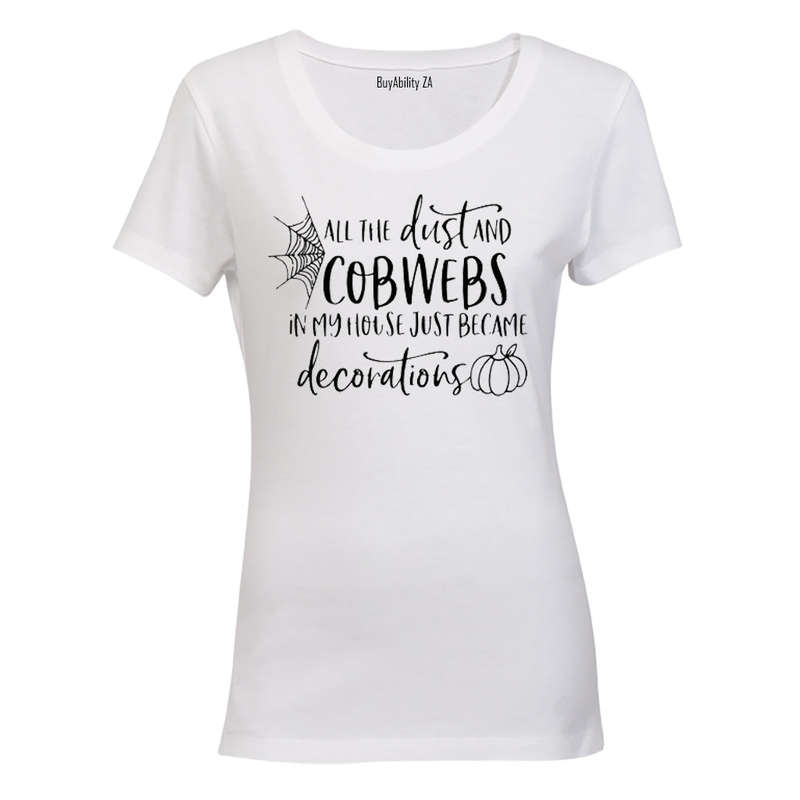 Cobwebs - Halloween - Ladies - T-Shirt