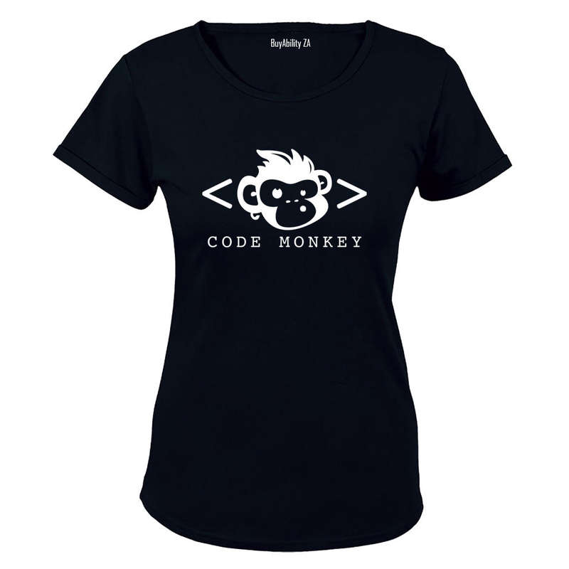 Code Monkey - Ladies - T-Shirt