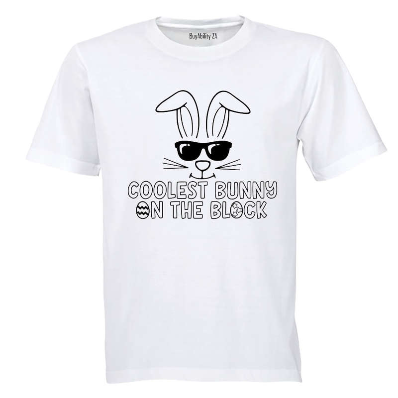 Coolest Bunny on the Block - Easter - Kids T-Shirt