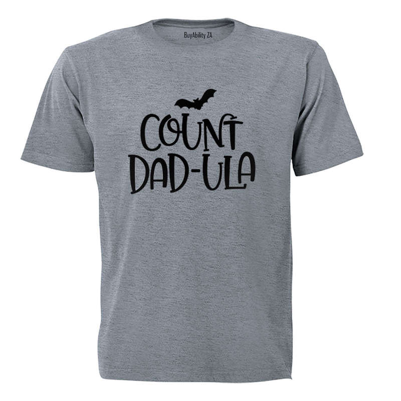 Count Dad-ula - Halloween - Adults - T-Shirt