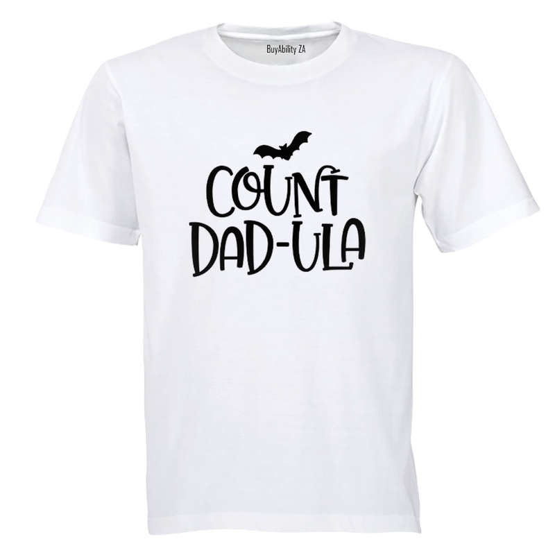 Count Dad-ula - Halloween - Adults - T-Shirt