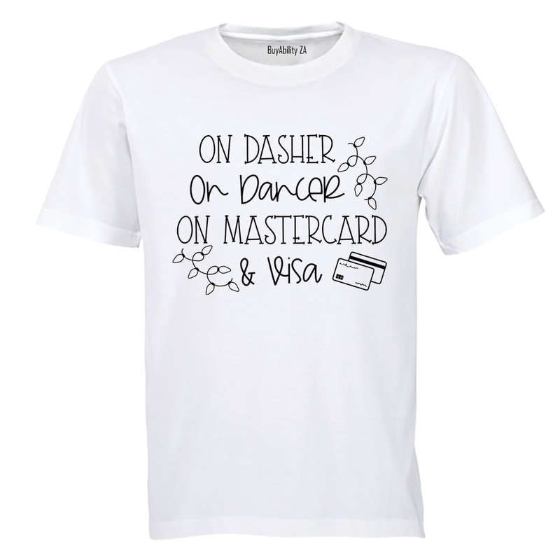 Credit Cards - Christmas - Adults - T-Shirt